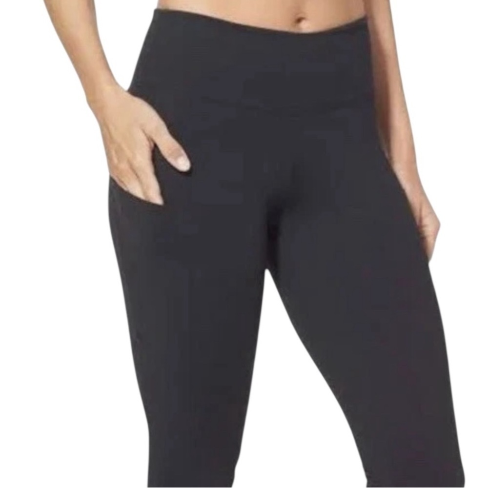 Tommy John Pocket Leggings The Go Anywhere Collection Black Size L
